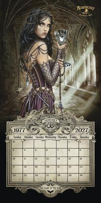 2027 Alchemy Gothic Calendar by Llewellyn