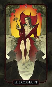 The Vampire's Tale Tarot By Sasha Graham