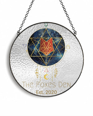 The Foxes Den Sun Catcher