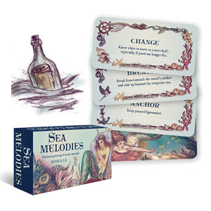 Sea Melodies - Mini Inspiration Cards: Magical Messages from the Mermaids