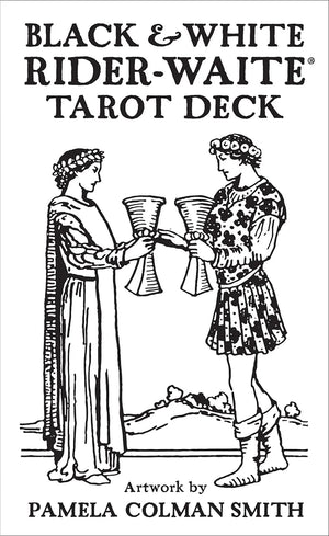 Black & White Rider-Waite® Tarot Deck The Foxes Den