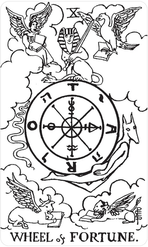 Black & White Rider-Waite® Tarot Deck The Foxes Den