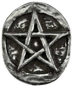 Pentagram pocket stone