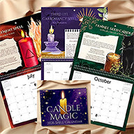 2026 Candle Magic Spell calendar