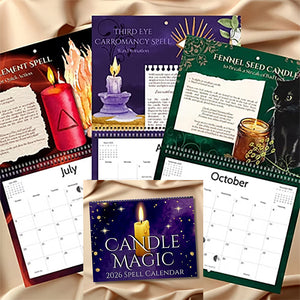 2026 Candle Magic Spell calendar
