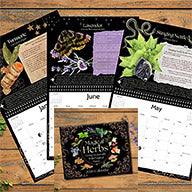 2026 Magical Herbs Spell calendar