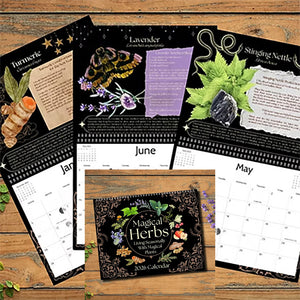 2026 Magical Herbs Spell calendar