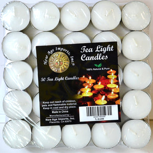4 hour White votive | Set of 50