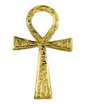 Ankh brass | 2 3/8" x 4" AzureGreen