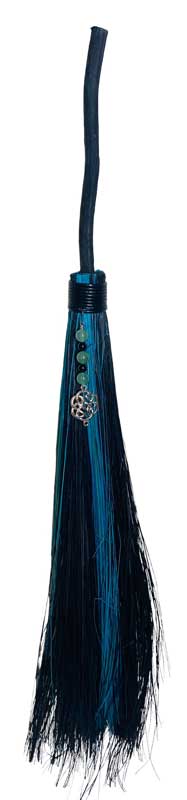 Celtic Black & Green broom | 21" +