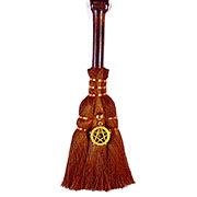 Pentagram broom | 9 1/2"