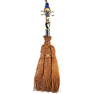 Triple Moon Crystal broom | 12 1/2"