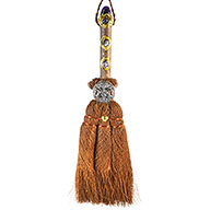 Triple Moon Crystal broom | 12"