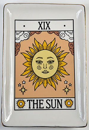 The Sun Tarot Dish | 4 1/2" x 6 1/2"