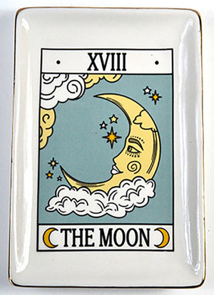 The Moon Tarot Dish | 4 1/2" x 6 1/2"