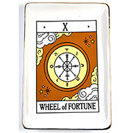 Wheel of Fortune Tarot Dish | 4 1/2