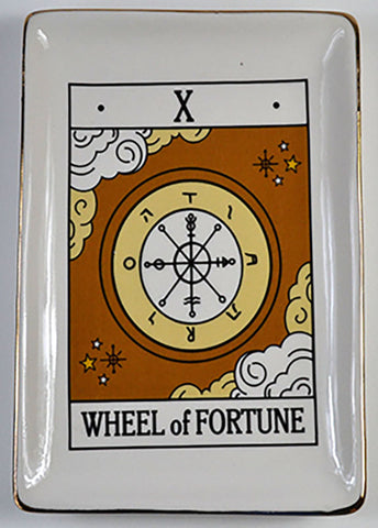 Wheel of Fortune Tarot Dish | 4 1/2