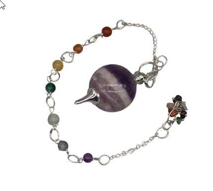 Amethyst Pendulum | 7 Chakra