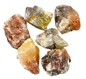 Red/ Brown Calcite untumbled | 1 lb