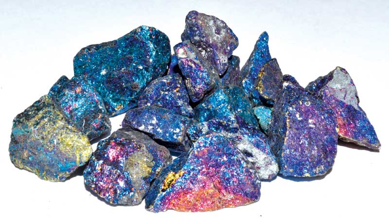 Chacopyrite untumbled stones Chip size | 1 lb