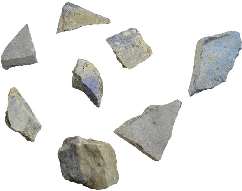 Lapis Lazuli untumbled stones | 1 lb