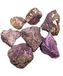 Purpurite untumbled stones | 1 lb