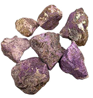 Purpurite untumbled stones | 1 lb