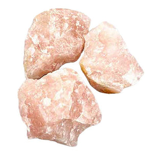 Rose Quartz untumbled stones | 11lb