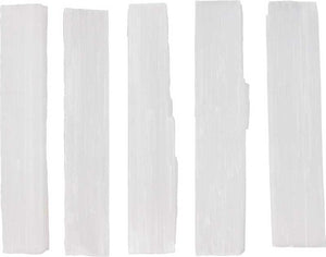 Selenite mini sticks | (set of 5) 4"