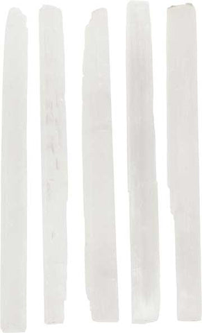 Selenite sticks | (set of 5) 6