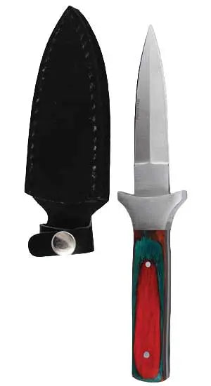 Slim Multi Colored Wood Handled athame AzureGreen
