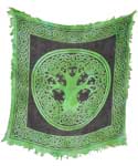 Tree of Life altar cloth 18" x 18"