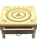 Pendulum altar table | 12x 12" AzureGreen