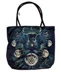Sinister Crow tote bag | 17" x 17"