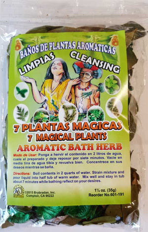 7 Magical Plants aromatic bath herb | 1 1/4oz