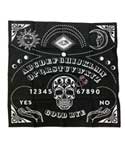 24"x24" Ouija, Black mat AzureGreen