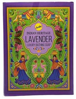 Lavender soap indian heritage | 75gm