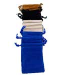 3" x 4" Mixed Velvet Pouches | 3" x 4"  (set of 12)