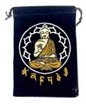 Buddha Black Velveteen Bag (set of 10) | 5