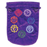 7 Chakra Purple velveteen bag | 6