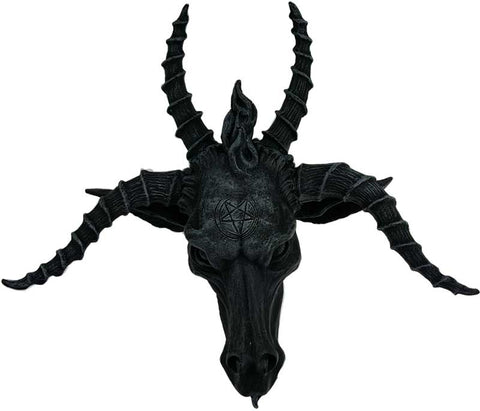Baphomet Statue Plaque