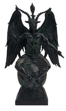 Baphomet bronze color Statue | 14 1/2