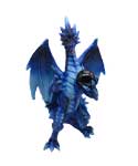 Blue Dragon Statue | 7 1/2"