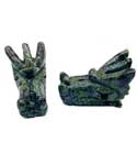 Dragon's Head Jasper, Dragon Blood | 1 3/4" |(set of 2)