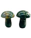 Mushroom Moss Agate | 1 3/4" | (set of 2)