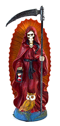 Santa Muerte Red Statue | 7