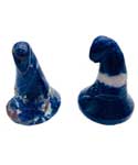 Witch's Hat Sodalite | 1 3/4" | (set of 2)
