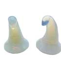 Witch's Hat Opalite | 1 3/4" | (set of 2)