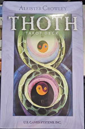Thoth Tarot Deck Premier - 2006 edition Purple by Crowley & Harris
