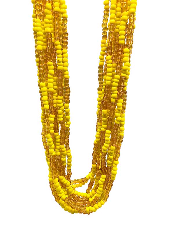 Oshun santeria necklace | (set of 12)